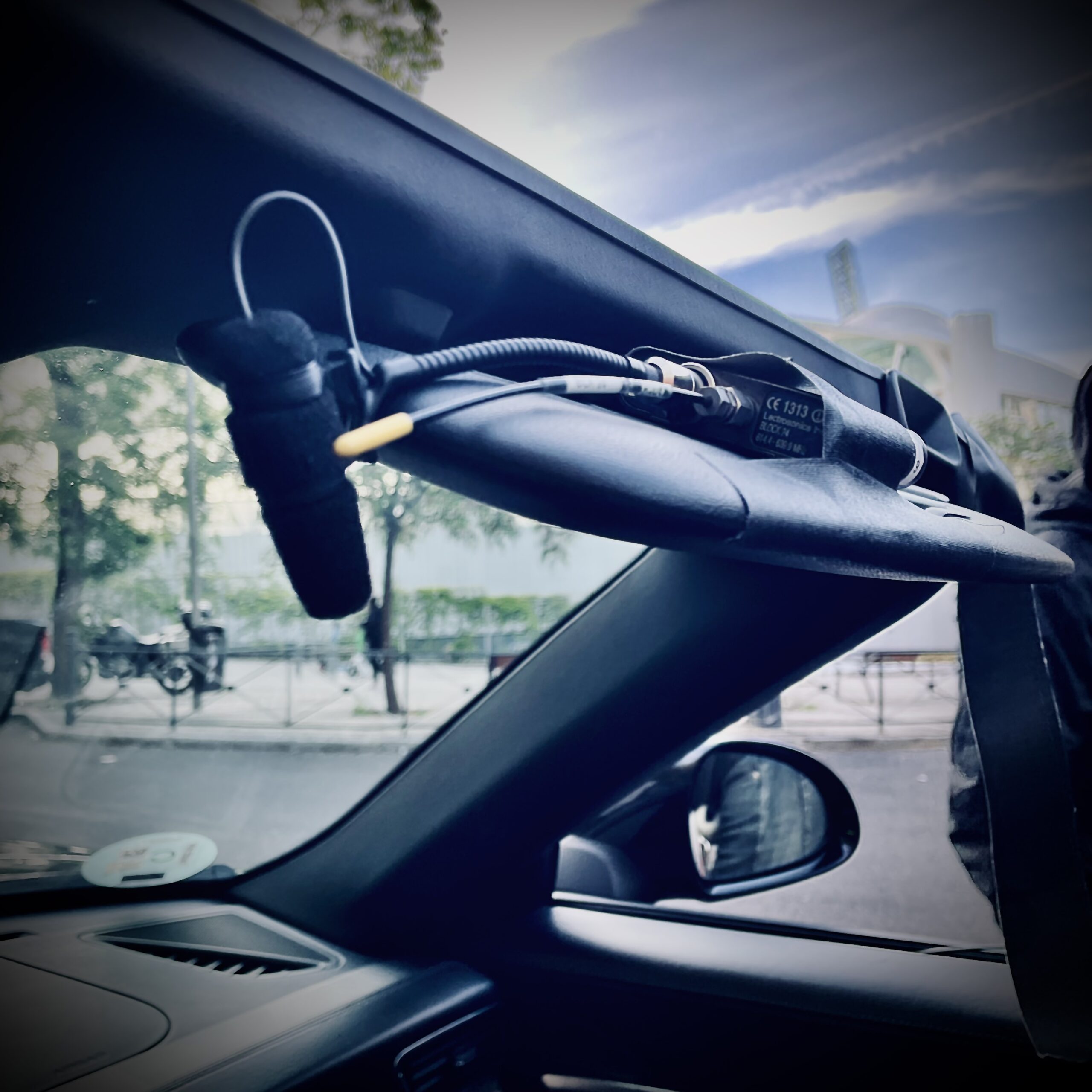 Lectrosonics + DPA 4097 perfect car plant mics