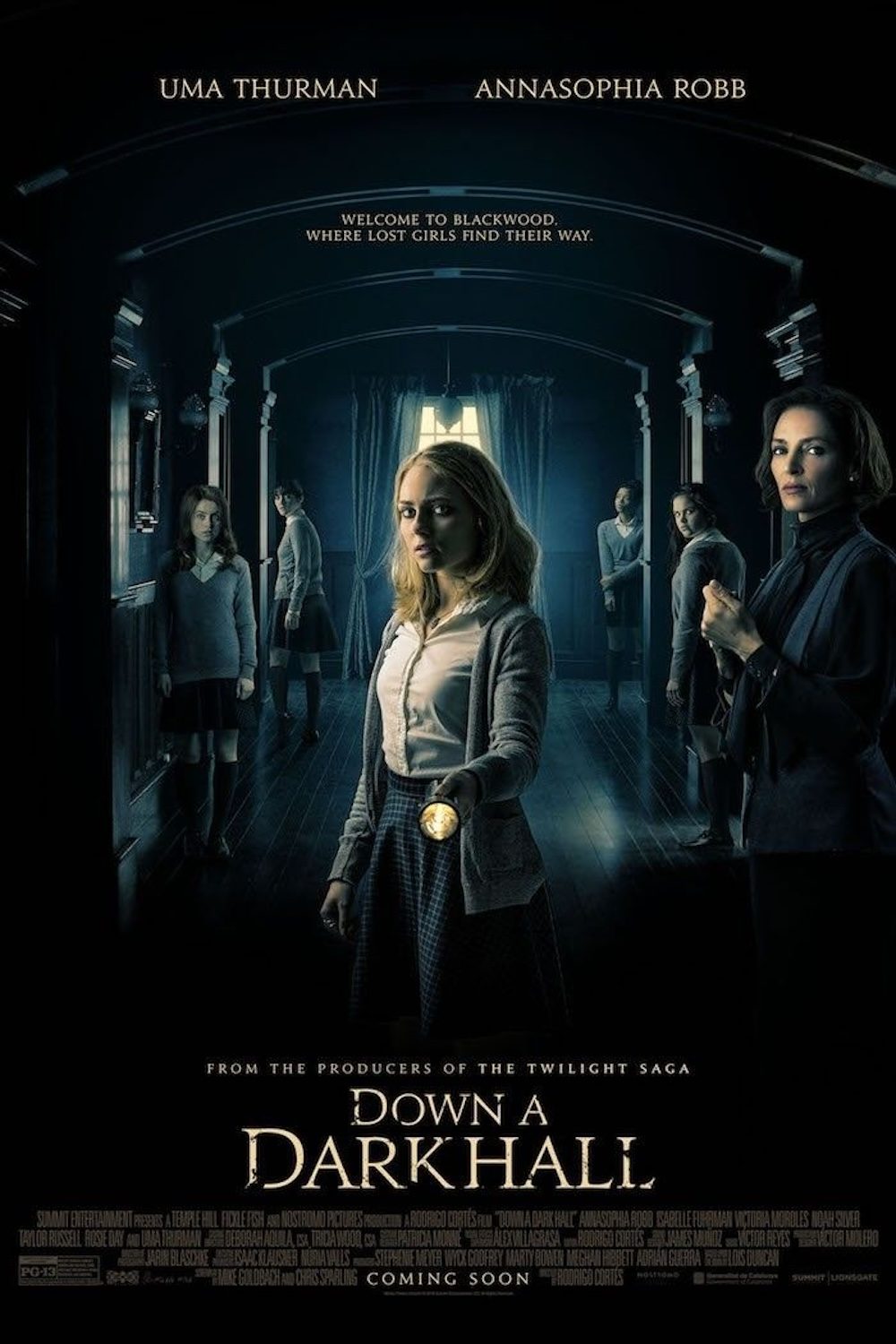 Down a Dark Hall-poster