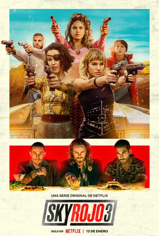 Sky rojo 3 poster - damasonico, production sound mixer film & tv