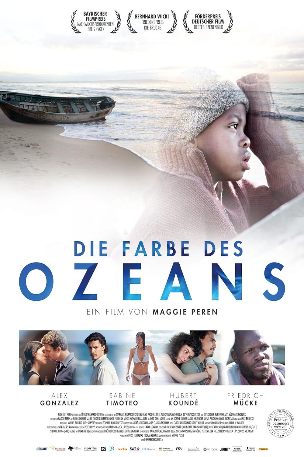 die Farbe des ozeans-poster